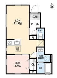 リーブルファイン大森台の物件間取画像